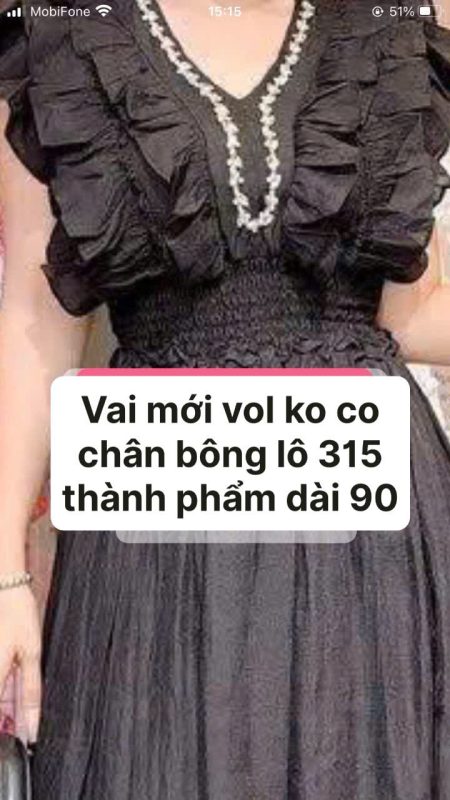 Mẫu đầm đen
